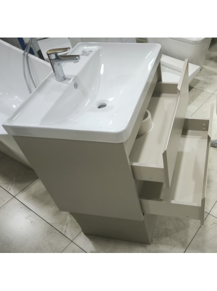 Подвесная тумба Андалусия в комплекте с раковиной Selina (700 мм)